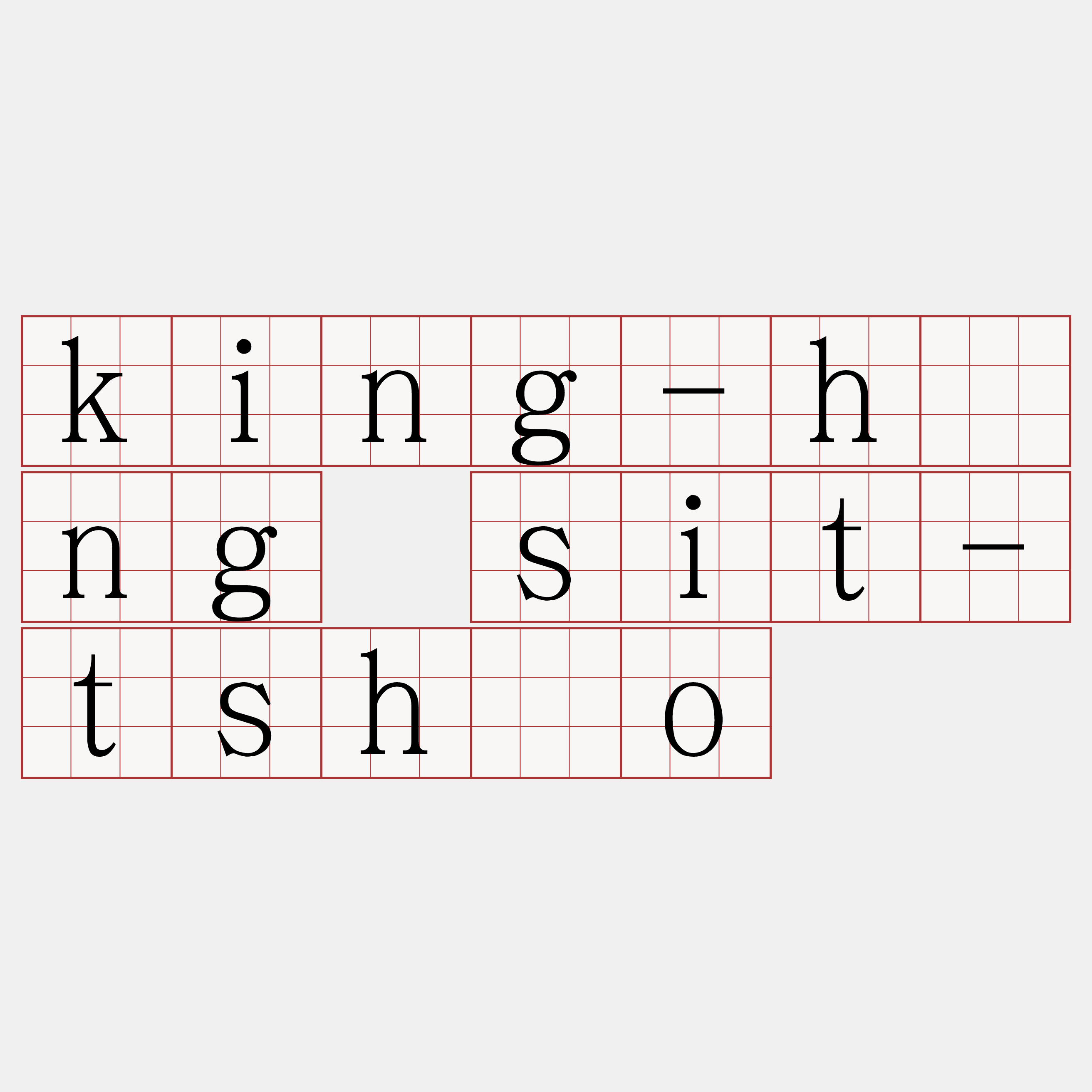 king-hông sit-tshòo